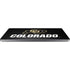 University of Colorado CU Logo on Black Universal Laptop 13in (10.6 x 7.6in) Skin